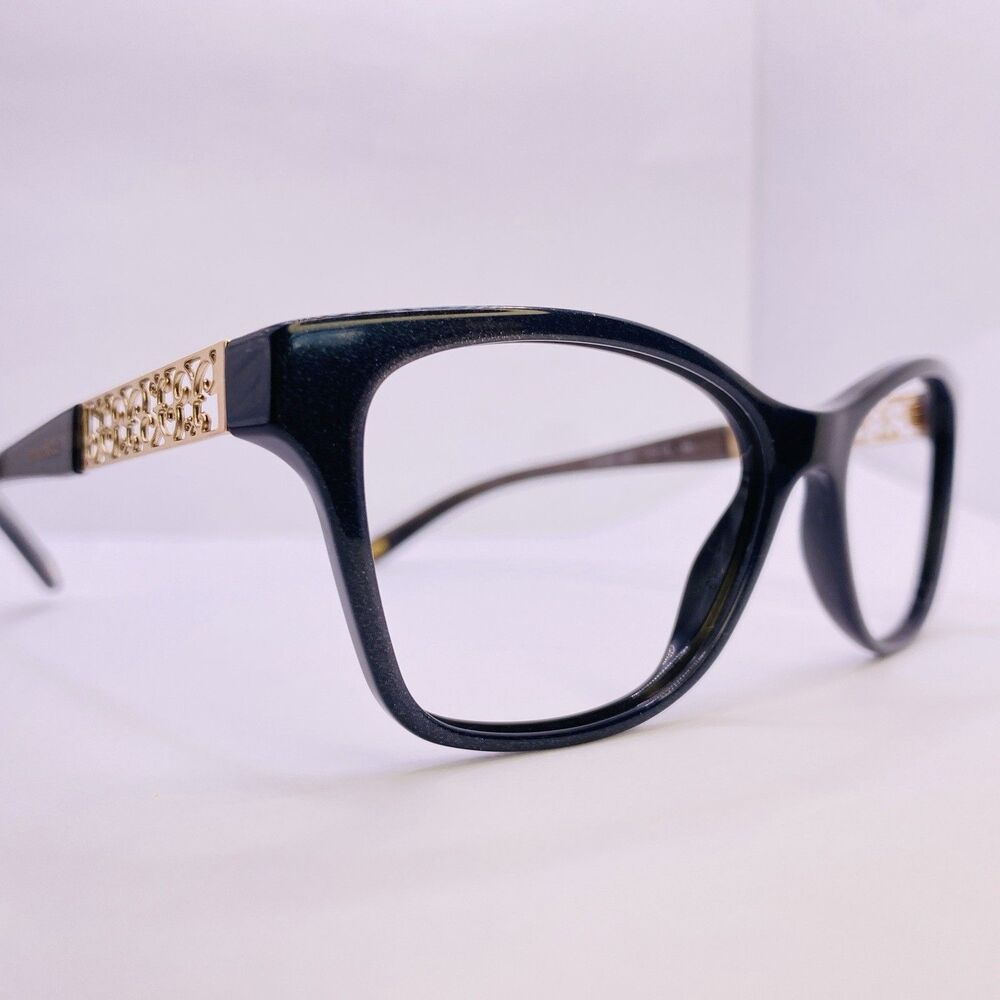 Tiffany & Co. Eyeglasses Sunglass Authentic TF 2130 8211 52 [] 16 140 Black Gold